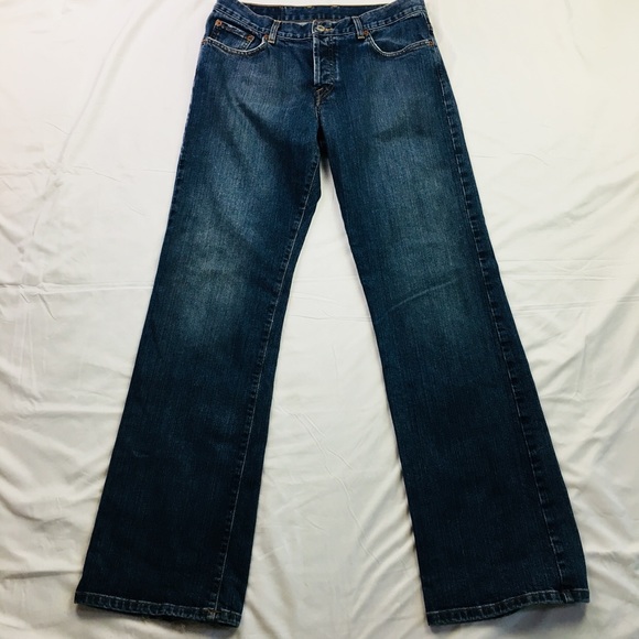 Lucky Brand Denim - Lucky Brand Easy Rider long Dungarees jeans 10/30